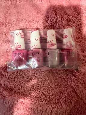 OPI Nail Lacquer Barbie The Movie Collection 4-Piece Set